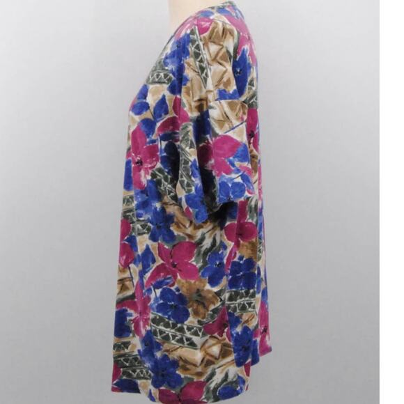 Vintage Bella Mia Floral Shirt - Picture 2 of 4